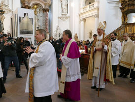 Diözesale Aussendung der Sternsinger im Hohen Dom zu Fulda (Foto:Karl-Franz Thiede)